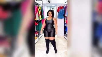 Latest curvy women shorts haul,Plus size model fashion trend