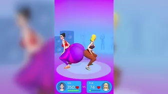 Twerk Race 3D | Eat your big ass and go to the butt race! #shorts