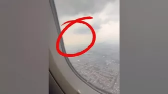 Un usuario de TikTok logró grabar, desde un avión, al Popocatépetl entrando en erupción