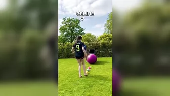 10 BALL BIN CHALLENGE ????️⚽️