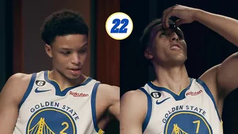 Golden State Warriors Rookies Compete in Oreo Challenge