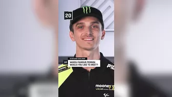 60 Second Challenge with Luca Marini! ⏱️