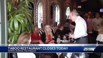 Ta-boo restaurant on Palm Beach closes its doors after 82 years in business