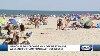 Memorial Day crowds kick off first major weekend for Hampton Beach