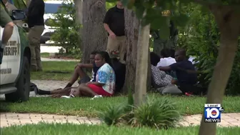 Officials take at least 19 migrants into custody in Pompano Beach