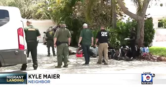 Officials take at least 19 migrants into custody in Pompano Beach