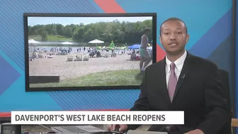 Davenport's West Lake Beach reopens