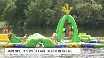 Davenport's West Lake Beach reopens