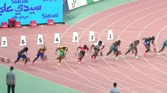 Fred Kerley VS. Trayvon Bromell & Yohan Blake || 2023 Diamond League Rabat Men's 100 Meters