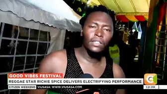 Reggae star Richie Spice delivers electrifying performance at KICC