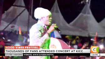 Reggae star Richie Spice delivers electrifying performance at KICC