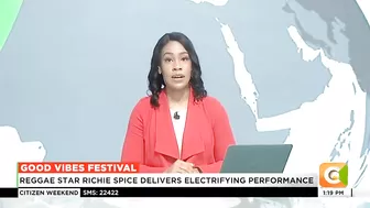 Reggae star Richie Spice delivers electrifying performance at KICC