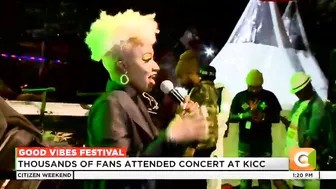 Reggae star Richie Spice delivers electrifying performance at KICC