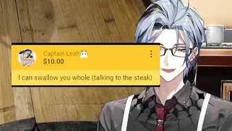 Hex and his 7.5 inch steak cooking stream 【NIJISANJI EN】