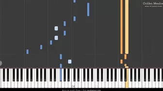 Golden Meadow \\ Jacob's Piano \\ Synthesia Piano Tutorial