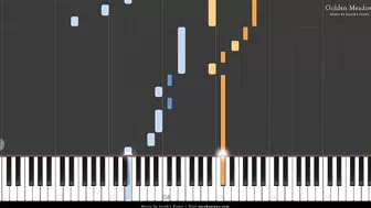 Golden Meadow \\ Jacob's Piano \\ Synthesia Piano Tutorial