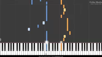 Golden Meadow \\ Jacob's Piano \\ Synthesia Piano Tutorial