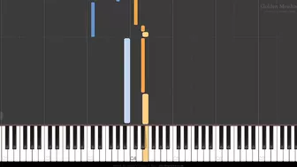 Golden Meadow \\ Jacob's Piano \\ Synthesia Piano Tutorial