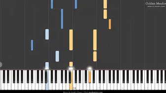 Golden Meadow \\ Jacob's Piano \\ Synthesia Piano Tutorial