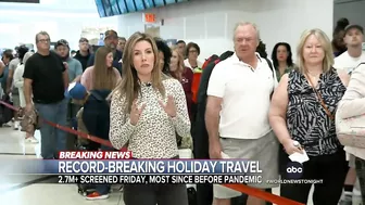 Record-breaking holiday travel l WNT