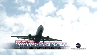 Record-breaking holiday travel l WNT