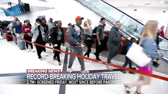 Record-breaking holiday travel l WNT