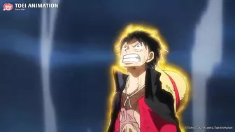 Luffy Hits Kaido With Roc Gun | One Piece