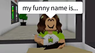 When you have a funny name (meme) ROBLOX