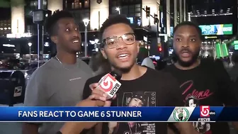 Watch Celtics fans celebrate wild Game 6 win outside TD Garden