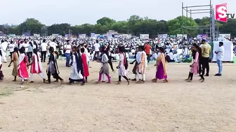 Heroine Sreeleela Doing Yoga | Yoga Mahotsav | SumanTV Vijayawada