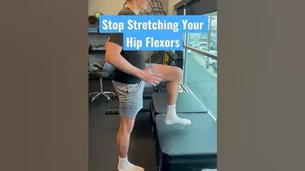 Stop stretching your hip flexors and do this instead #shorts #doctor