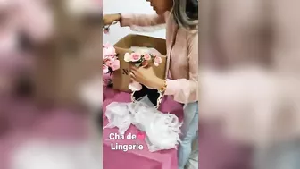 O dia que decorei o chá de lingerie da amiga????