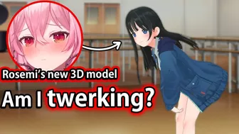 Rosemi finally twerks in 3D...