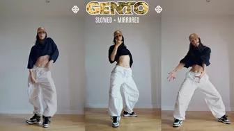 SB19 'GENTO' TIKTOK DANCE Slowed + Mirrored ( tutorial )