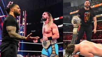 Roman Reigns Attack & Challenge Seth Rollins for World Heavyweight Championship