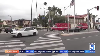 Suspect shot by police after violent rampage in Long Beach