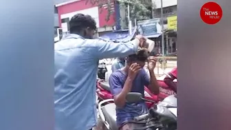 TN man takes bath on road for Instagram reel, fined Rs 3500