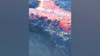 VOLCANO OVERFLOWING LAVA 68 #nature #funny #music #travel #tour #sport #food