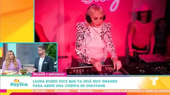 Laura Bozzo despeja los rumores de su posible cuenta de OnlyFans | Hoy Día | Telemundo