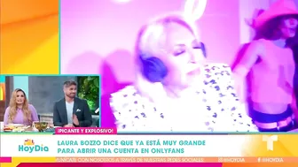 Laura Bozzo despeja los rumores de su posible cuenta de OnlyFans | Hoy Día | Telemundo