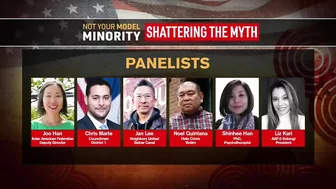 AAPI panel Not Your Model Minority, Shattering the Myth preview