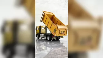 Synthesis of construction vehicle models made of alloy #diecast #diecastcar #modelcars #asmr