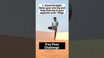 சவால் ???????? #yoga #challenge #flexibility #balance #focus #youtube #shorts #nature #mobility #passion