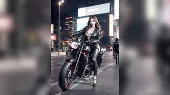 【AI Look Book】Dhoom3 Phantom Rider Girl like Aamir Khan