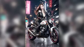 【AI Look Book】Dhoom3 Phantom Rider Girl like Aamir Khan