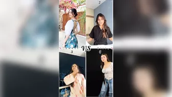 Who is best guys ??????? | Simpal kharel tiktok vs ayantika vs sunaina vs dipika #trending #viral