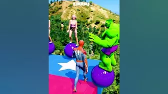 GTA 5 Epic Ragdolls/Spiderman Funny Compilation ???? (GTA5, Euphoria Physics, Funny Moments) #shorts