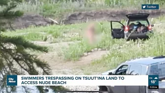 Swimmers trespassing on Tsuut’ina land to access nude beach