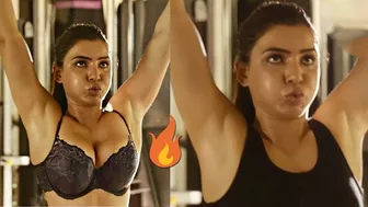 బికినీ లో మాత్రం???????? Samantha Stunning Workout in Bikini wear | Samantha latest video