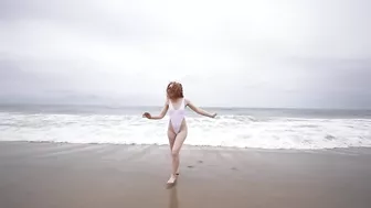 Beach White One Piece Bikini